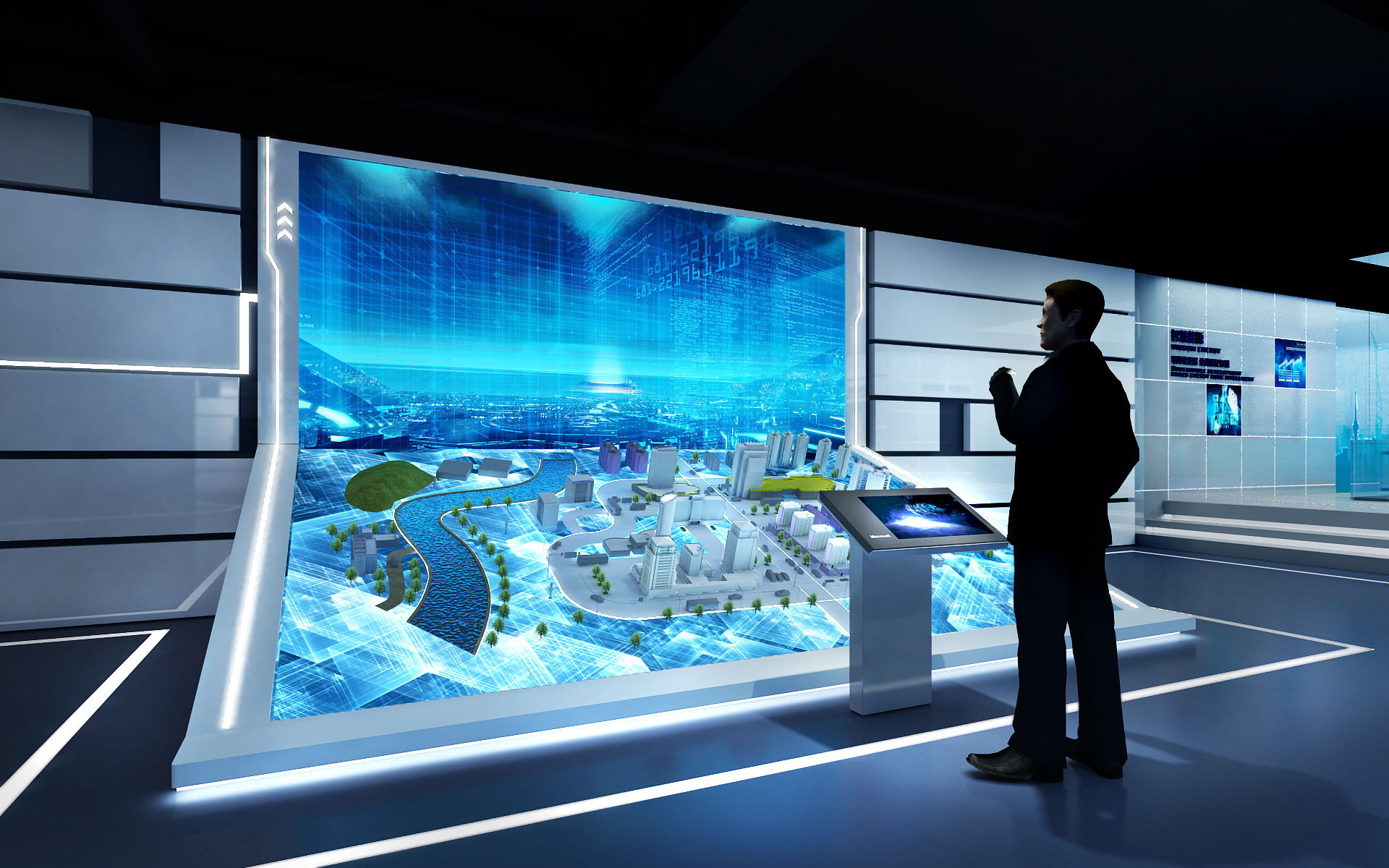 山东临沂数字沙盘投影系统 数字内容制作服务的创新与应用